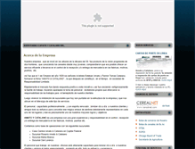 Tablet Screenshot of amatoycatalano.com.ar